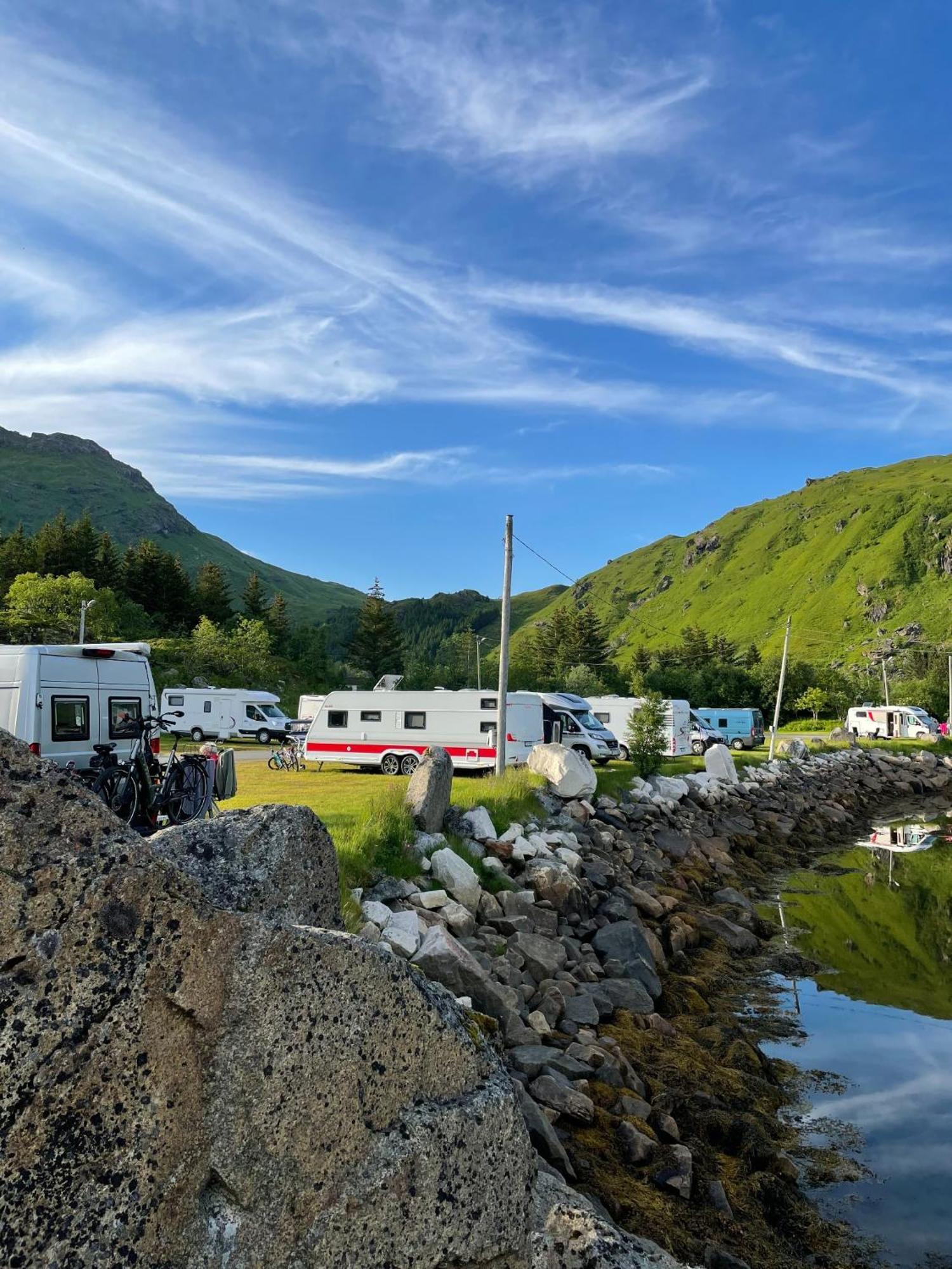 Brustranda Fjordcamping Valberg Exterior photo